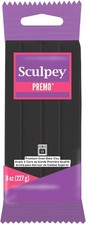 Polyform Premo Sculpey Polymer Clay 8 oz Black Pack of 1