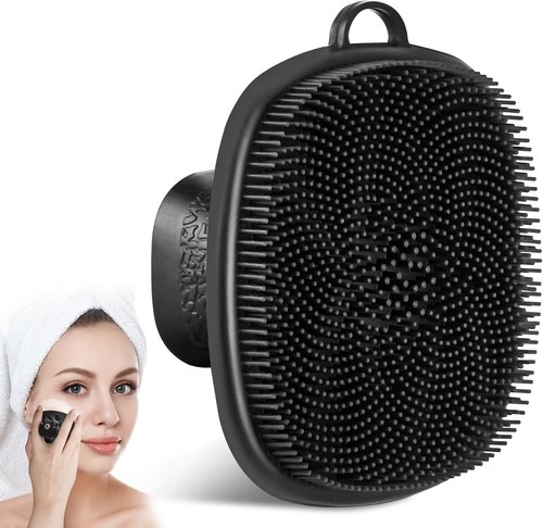 Silicone face scrubber facial - silicone, scrubber,