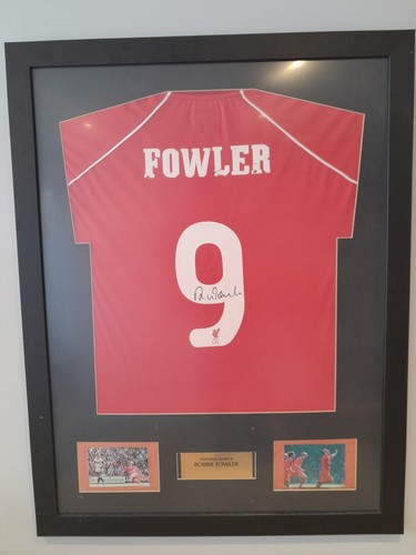 Framed robbie fowler back - framed,