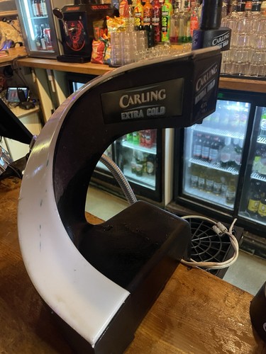 Carling light up beer - carling,