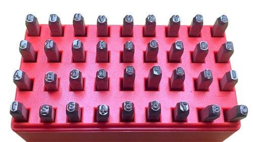3mm number letter - 3mm, stamps