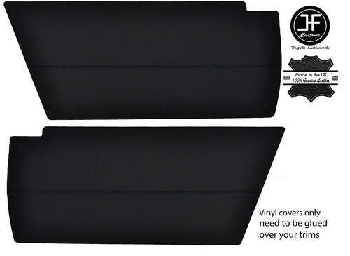 Black stitching rear end - black, 2x
