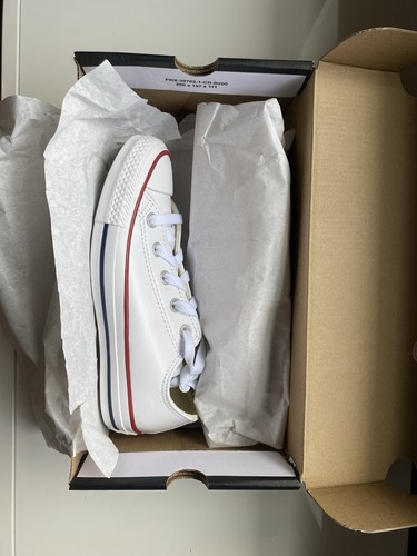 New converse white leather - white,