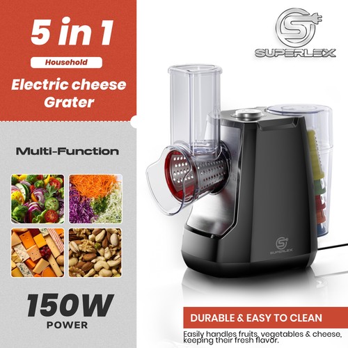 Superlex 5in1 electric cheese - 5in1,