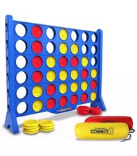 Hasbro Giant Connect 4 Game – Jumbo Outdoor Family Fun 117 x 101.6 cm - New