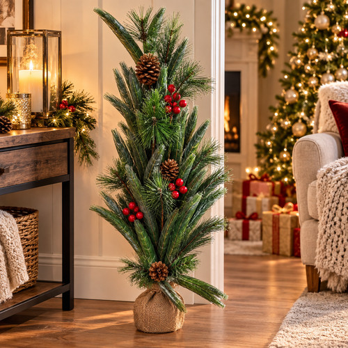 Artificial christmas pine - christmas,