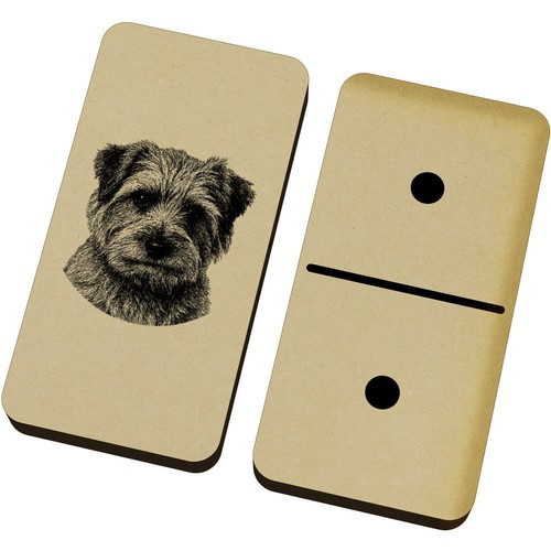 Norfolk terrier domino set - 'norfolk, terrier'