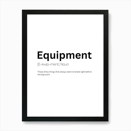Equipment definition meaning - meaning, 1