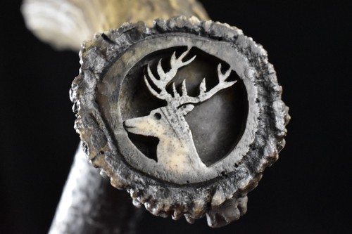 Fabulous vtg carved deer - fabulous,