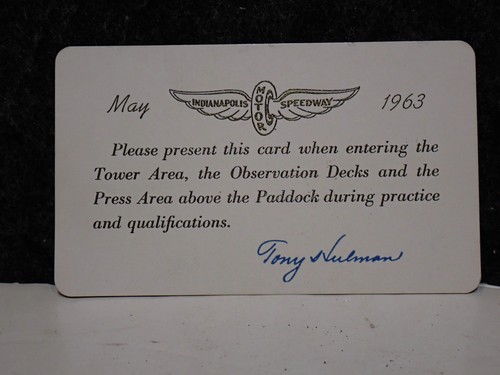 Vintage 1963 indianapolis - vintage,