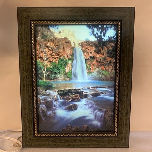 Vintage moving waterfall - vintage,