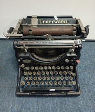 Antique Underwood No.5 Manual