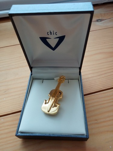 Double bass tie pin - bass, /