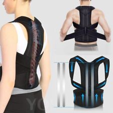 Posture Corrector Shoulder Support Belt Bad Back Brace Lumbar for Men & Women