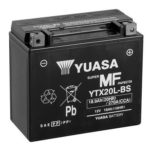 Yuasa battery ytx20l - yuasa, harley