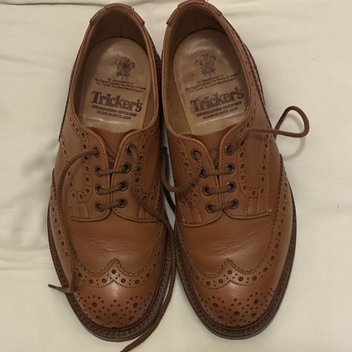 Tricker men brown leather - tricker's,