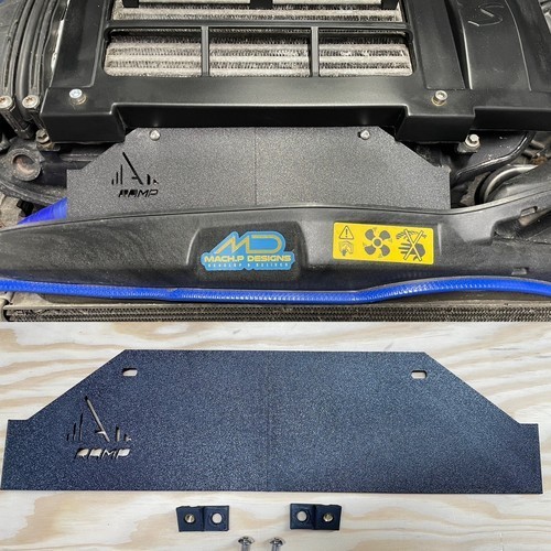 Intercooler air ramp oem - ramp,