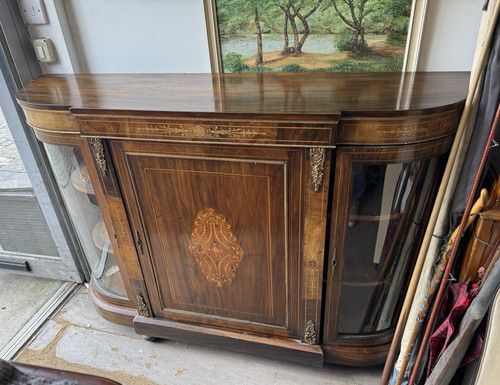 Victorian walnut ormolu - victorian,