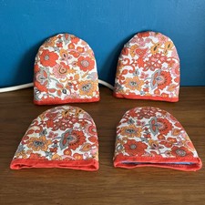 VINTAGE 1970’s egg cosy bundle x4