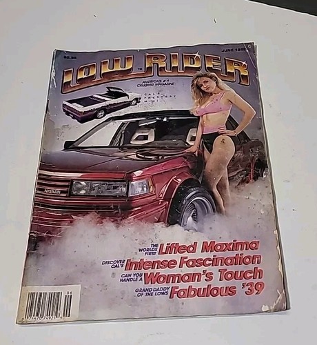 Lowrider magazine june - june, 1989