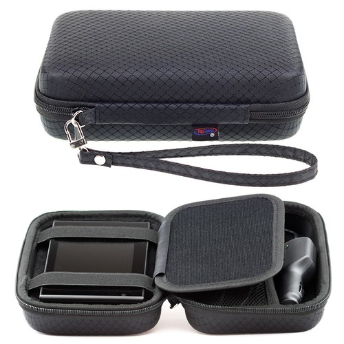 Black hard carry case for - black,