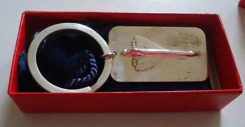 Concorde silver keyring - concorde,