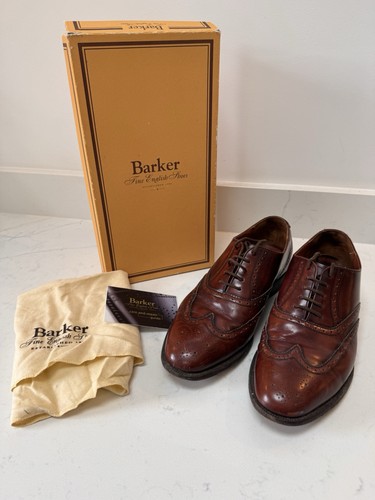 Barker nova leather brogue - barker,