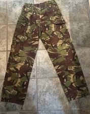 British Army DPM  Temperate Trousers Military Woodland Camo 38 Waist 33.5 Leg