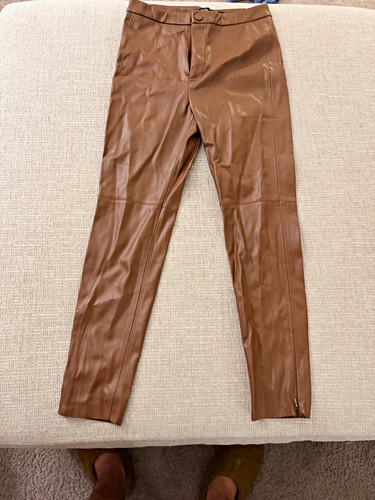 Zara women rise brown - women’s, hi-rise