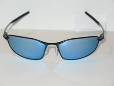 Oakley WHISKER Satin Black PRIZM POLARIZED Deep Water Lens Sunglass 4141-11