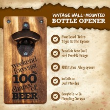 Beer Opener Wall Mounted