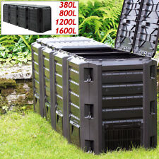 Garden Compost Bin 380L 800L 1200L 1600L Thermal Organic Composter Eco Friendly