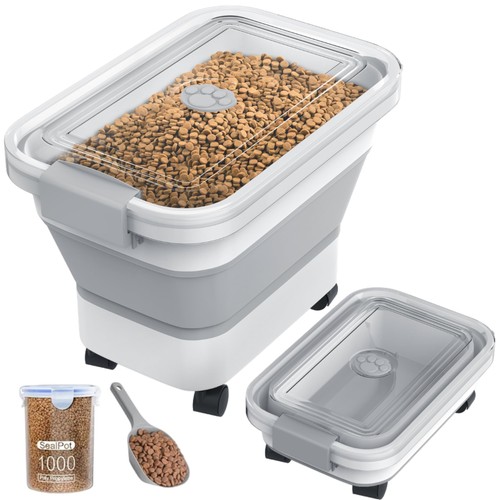 Dog food storage container - dog,