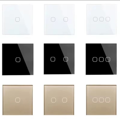 3gang light touch switch - 1/2/3gang,