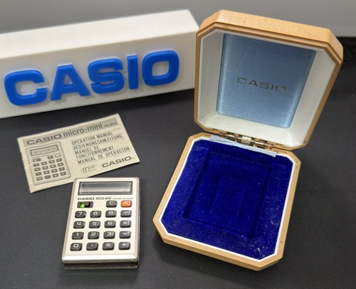 Casio micro mini 800 - casio, m-800