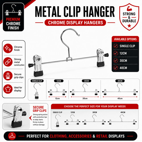 Metal clip hanger - clip,