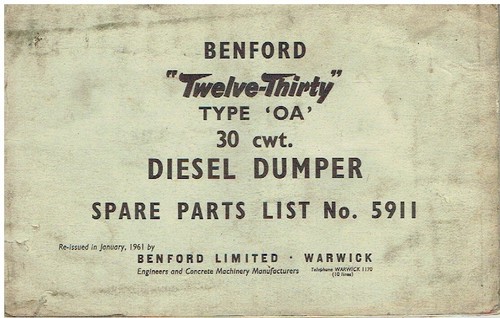 Benford twelve thirty - benford, twelve-thirty