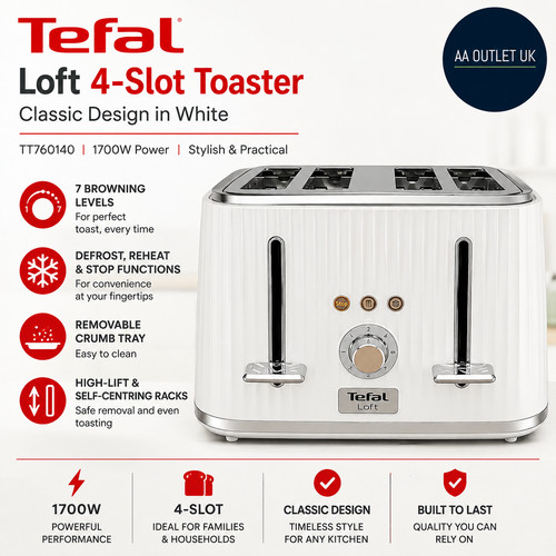 Tefal loft tt760140 slot - tefal, 4