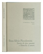 Piccolomini, Enea Silvio (Pope Pius II). Doglio, Maria Luisa. Firpo, Luigi. Stor