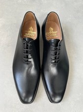Crockett & Jones Alex James Bond Black Leather Mens Shoes UK 8, US 9 RRP £540