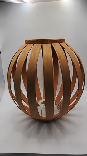 Bentwood vintage lampshade - bentwood,