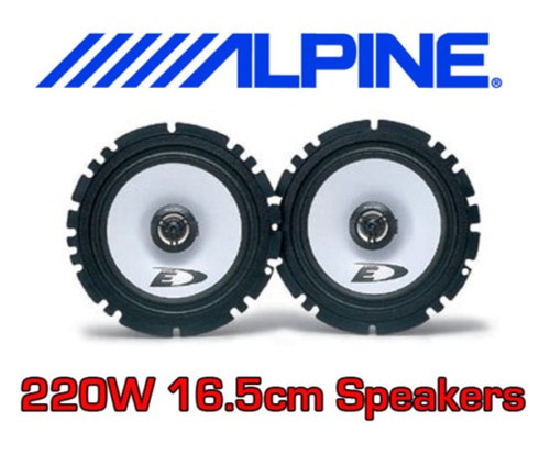 Alpine 220w 2way 16cm - 2way, 6.5"