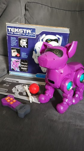Teksta the robotic puppy - teksta,
