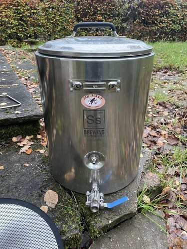 Brewtech gallon mash tun - ss,