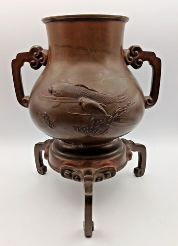Antique japanese koro - koro, vase