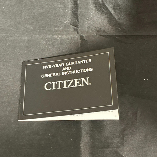 Citizen watch five - citizen,