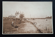 The Bandstand, Lymington, Hampshire Vintage Postcard