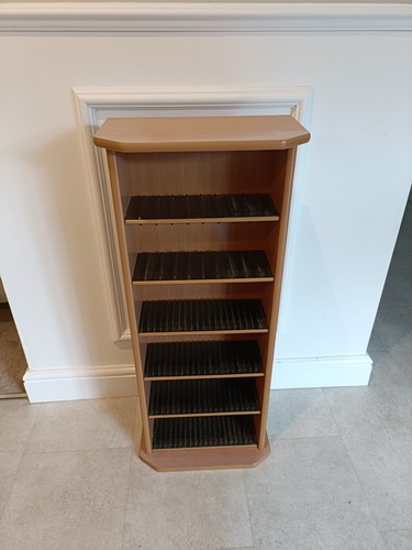 Vintage y2k wooden rack - vintage, cd