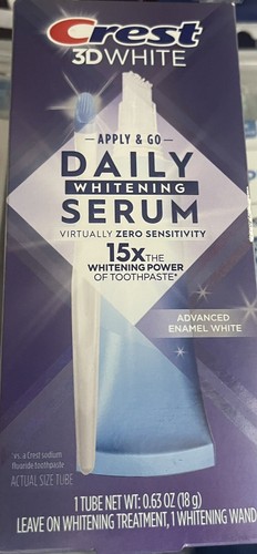 Crest daily whitening serum - whitening,