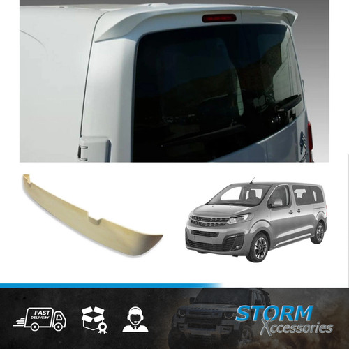 Rear roof spoiler - rear,